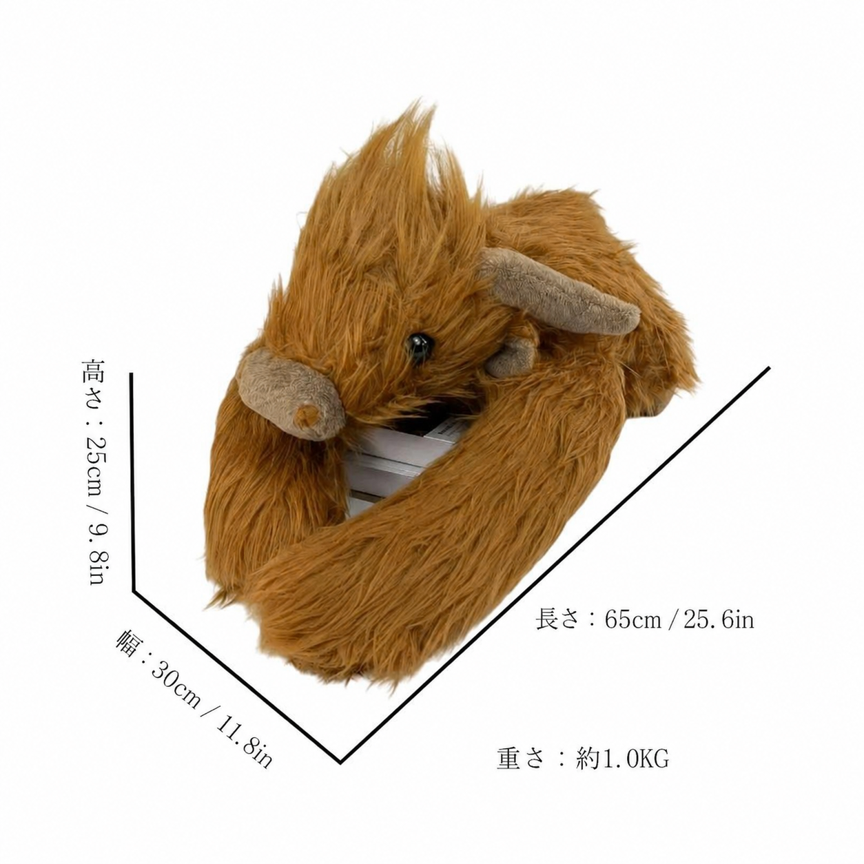 ひとり時間に寄り添う｜もちふわ癒しアニマルぬいぐるみ 60cm～65cm　